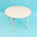 Personalised Wooden Round Children's Activity Table