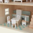 Wooden Doll’s House Kitchen Furniture Set