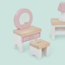 Wooden Doll’s House Bedroom Furniture Set