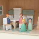 Wooden Doll Family Set