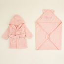 Personalised Splash and Snuggles Pink Gift Set
