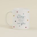 Personalised Star Print ‘Lucky’ Mug