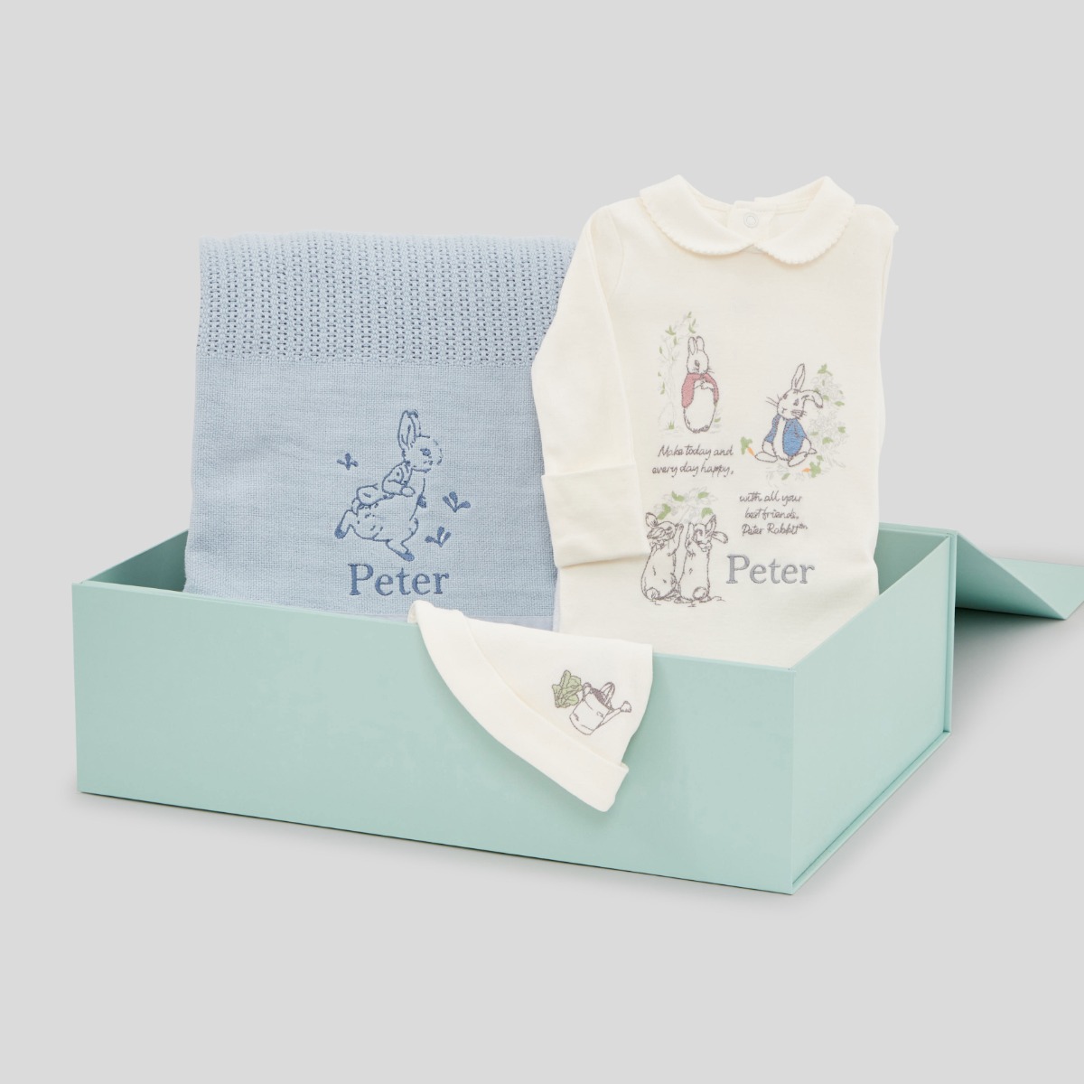 Personalised Peter Rabbit Sleepwear Gift Set