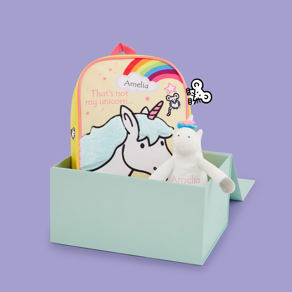 Personalised That’s Not My Unicorn Adventure Gift Set