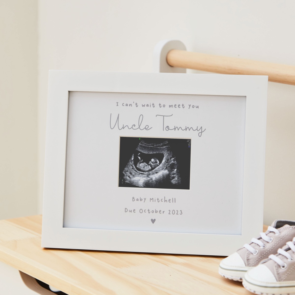 Personalised I Can’t Wait to Meet You Photo Frame