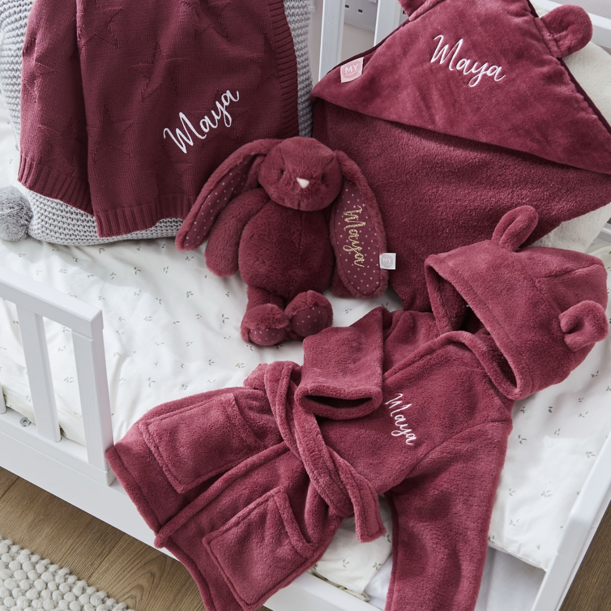 Personalised Berry Bedtime Essentials Gift Set