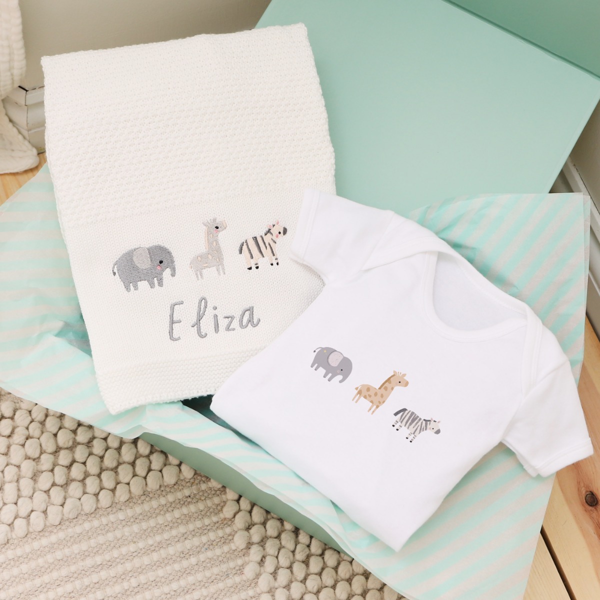 Personalised Welcome to the World Naptime Bundle
