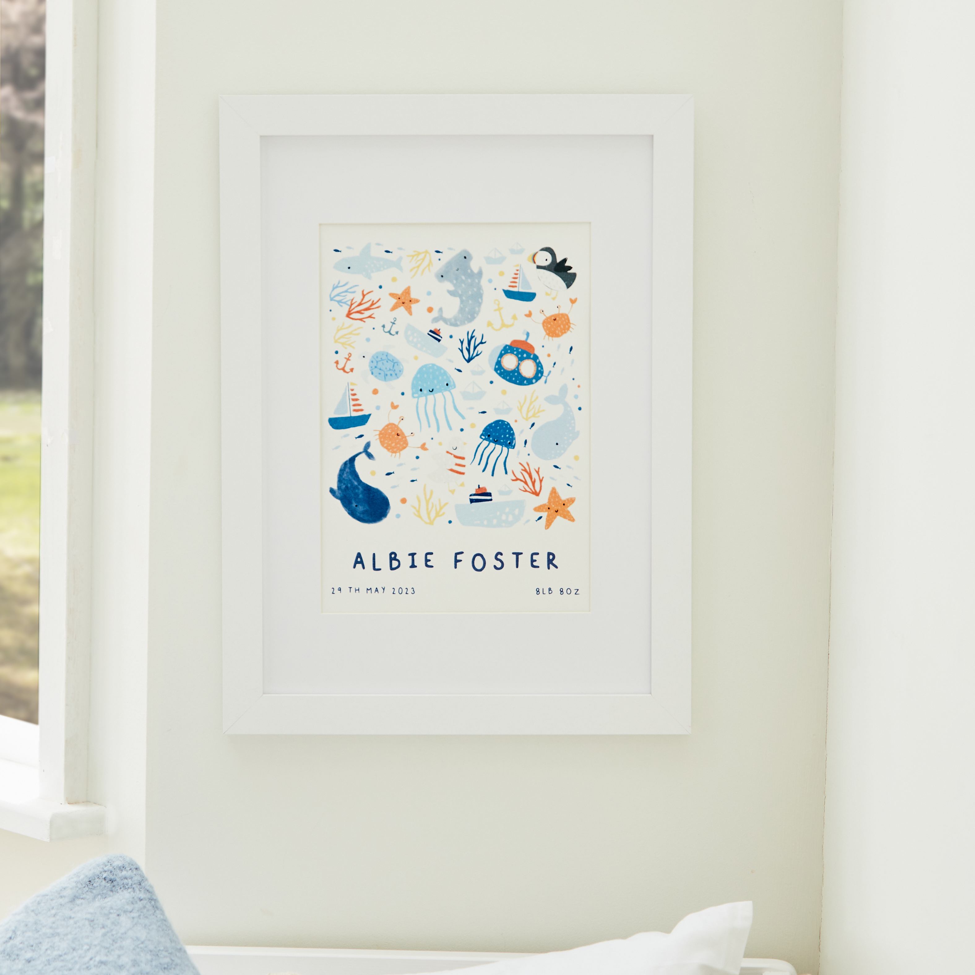 Personalised Under-the-Sea Wall Art