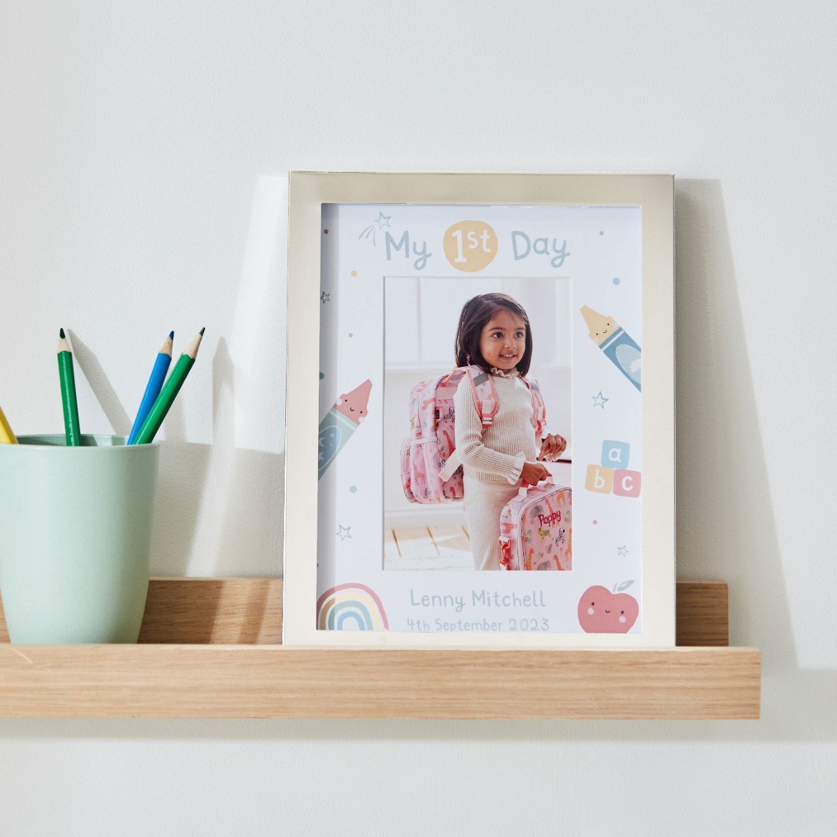 Personalised My 1st Day Photo Frame