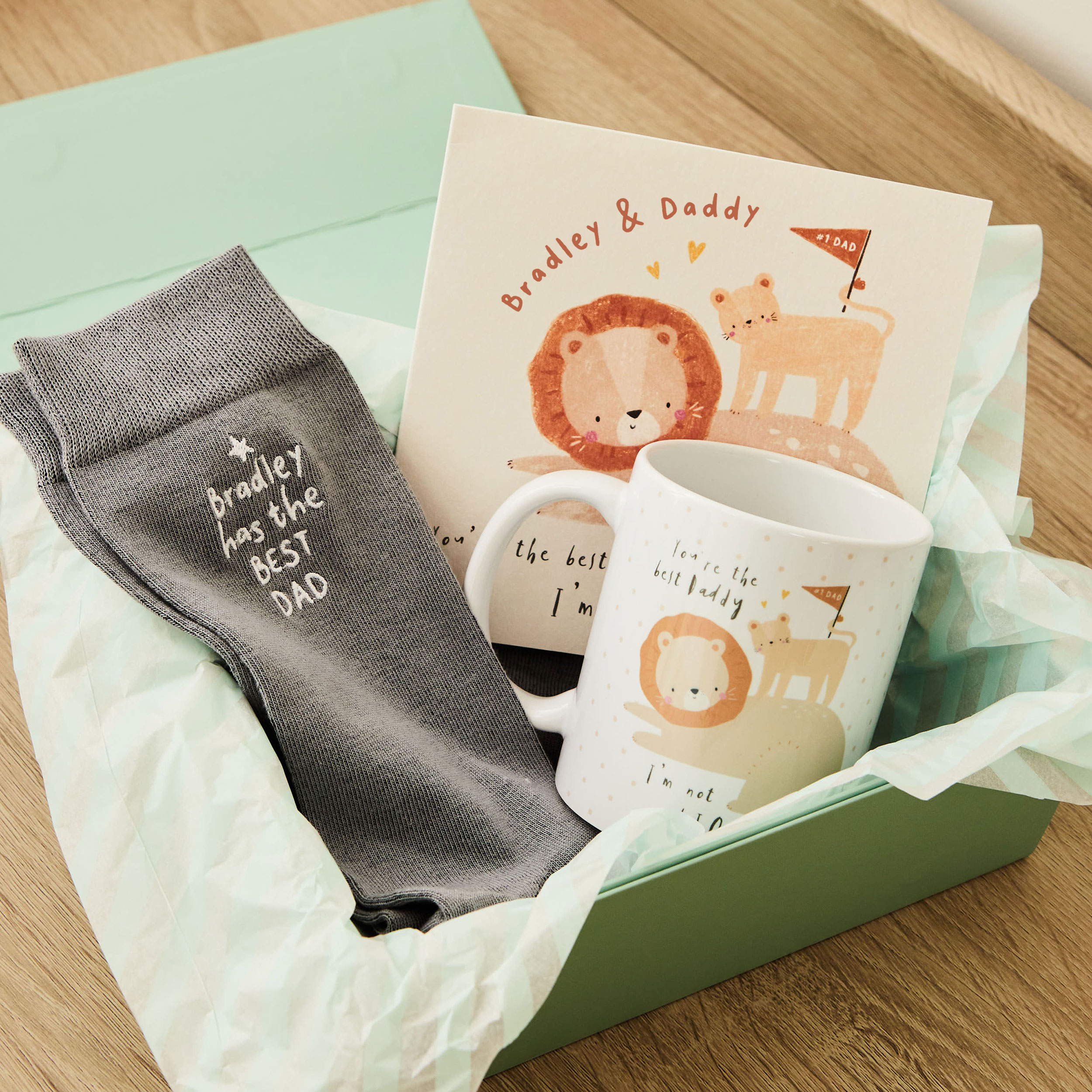 Personalised Best Daddy Father’s Day Gift Set