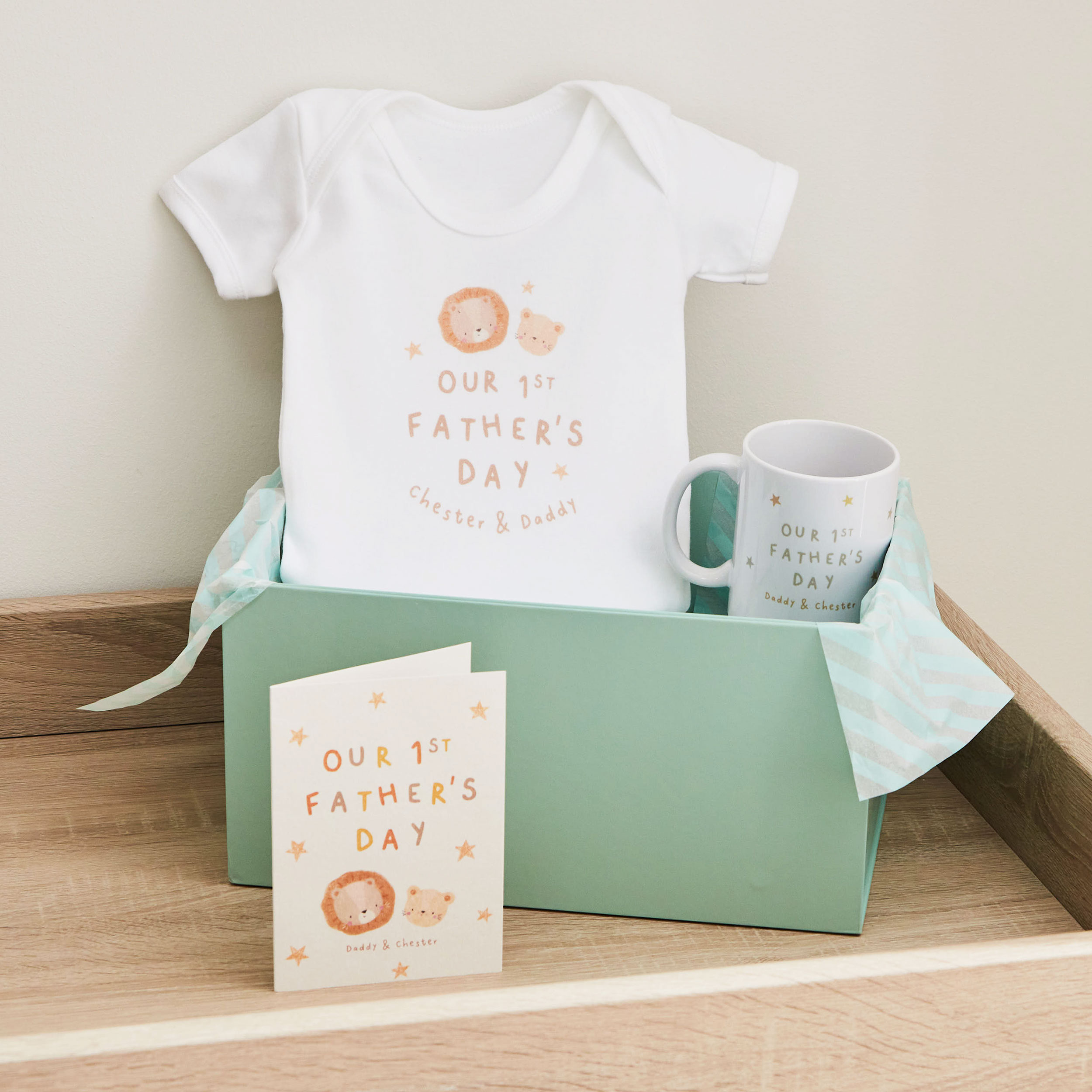 Personalised Our 1st Father’s Day Gift Set