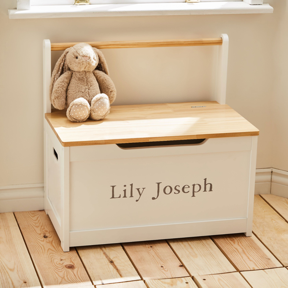 Personalised Classic Style Toy Box & Bench