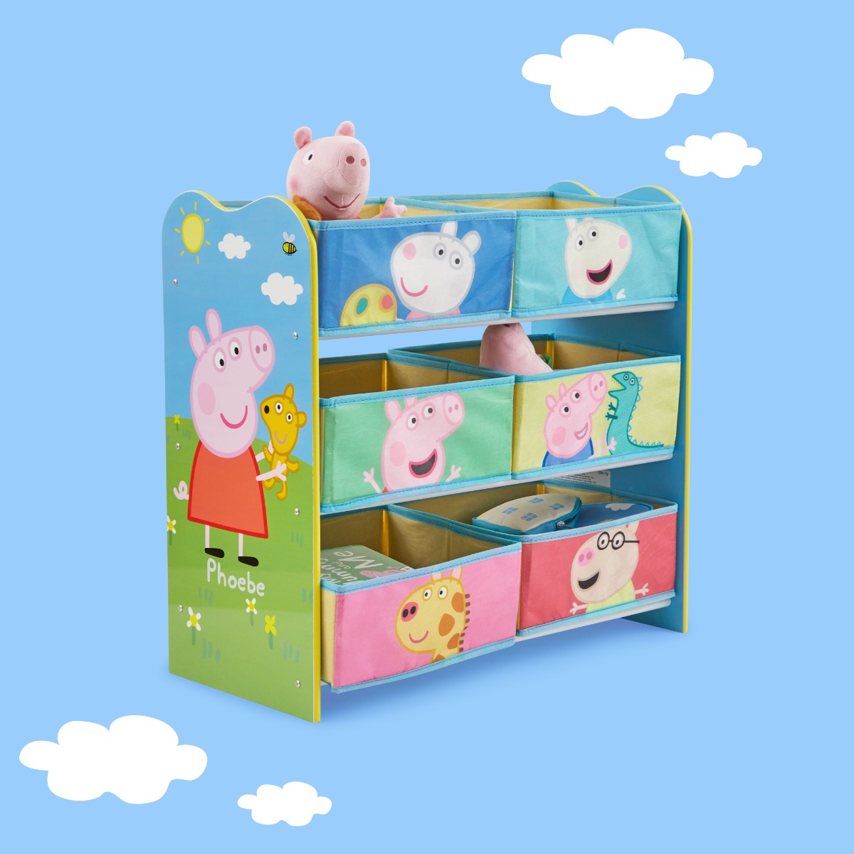 Image of Personalised Peppa Pig Storage Unit