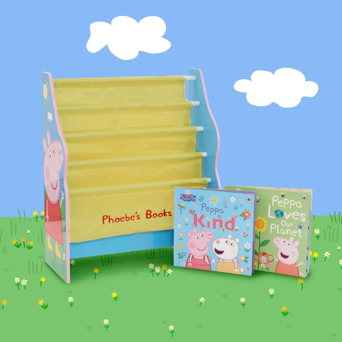 Personalised Peppa’s Library Gift Set