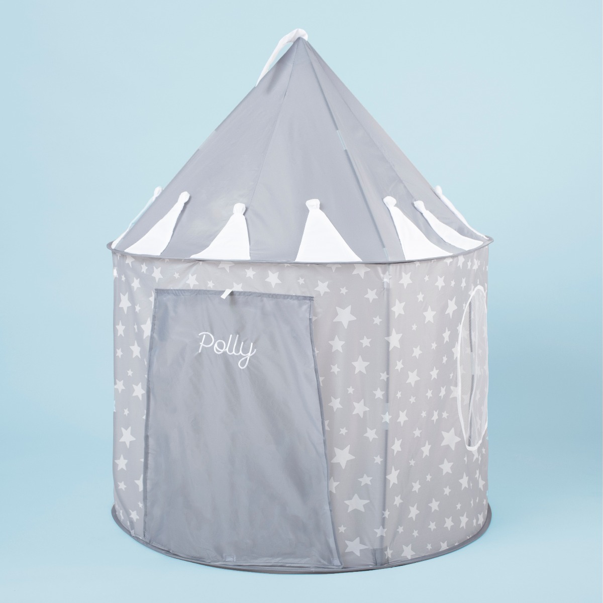 Personalised Kids Concept Grey Star Play Tent