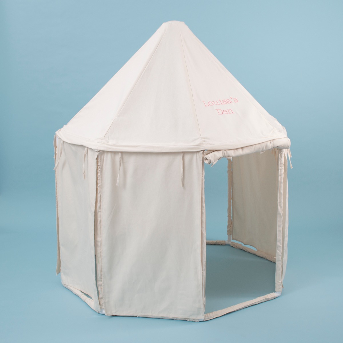 Personalised Kids Concept Cream Pavillion Play Tent