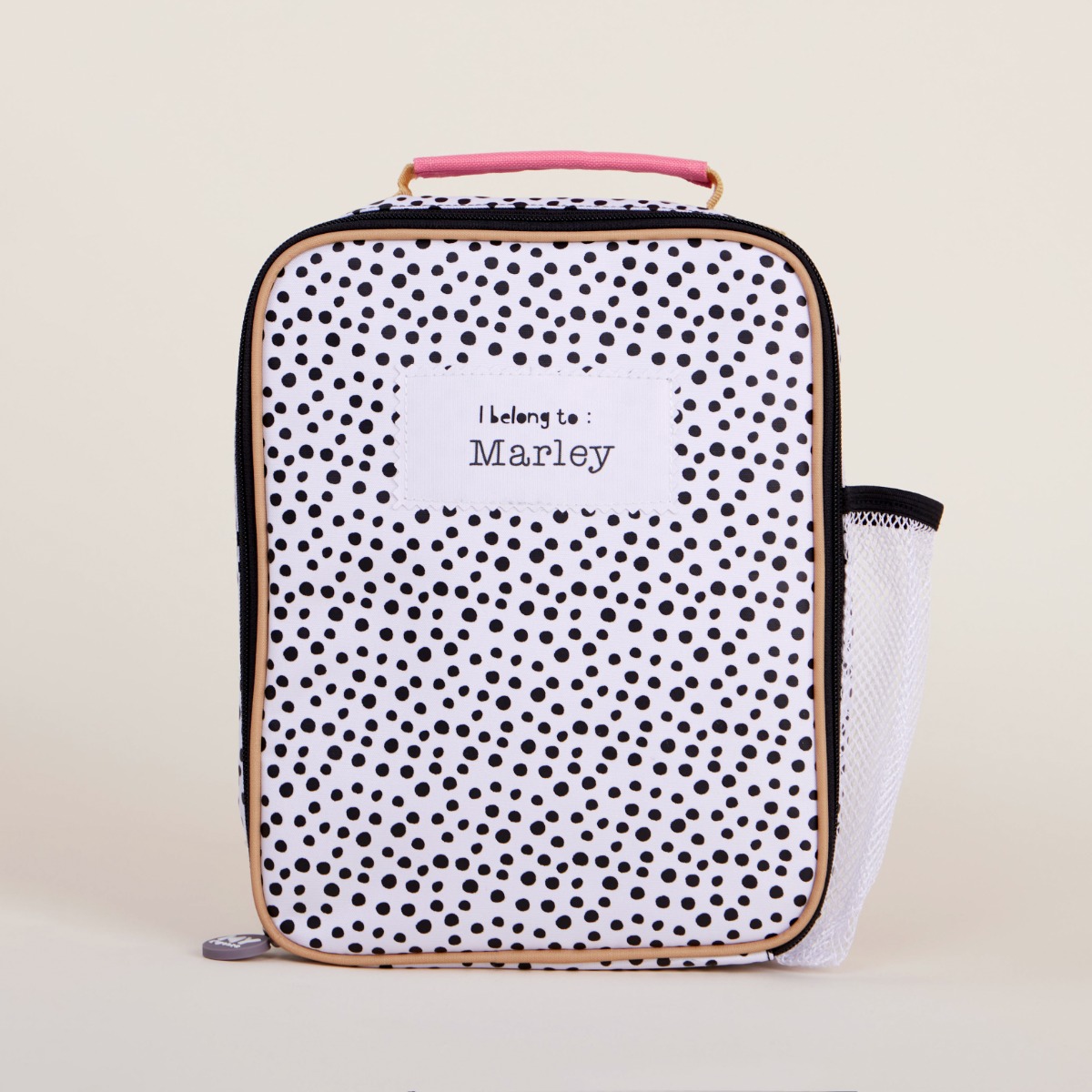 Personalised Polka Dot Lunch Bag