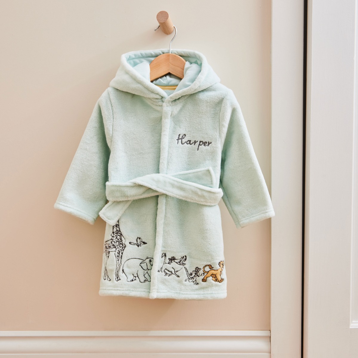 Image of Personalised Disney The Lion King Fleece Dressing Gown