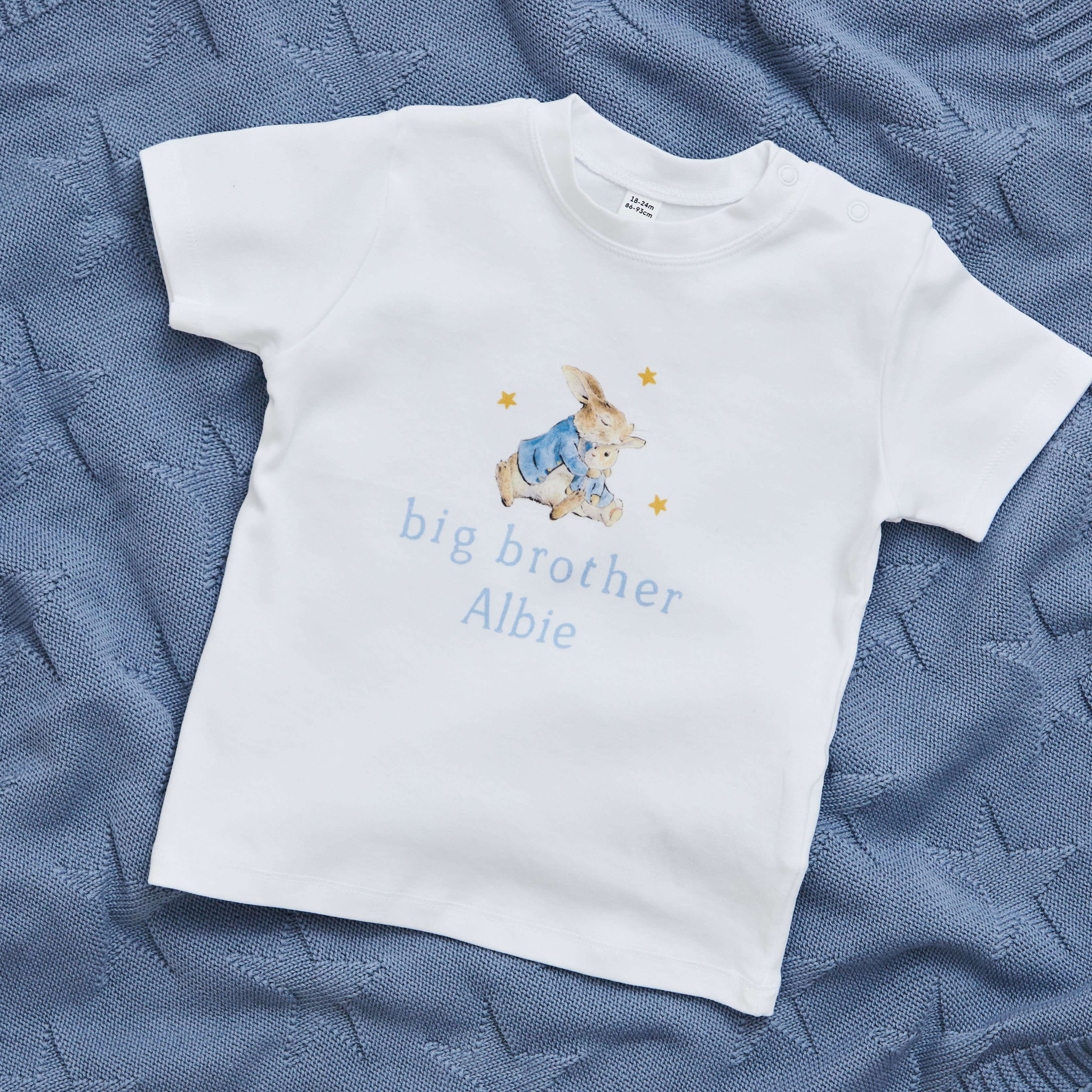 Personalised Big Brother Peter Rabbit T-Shirt