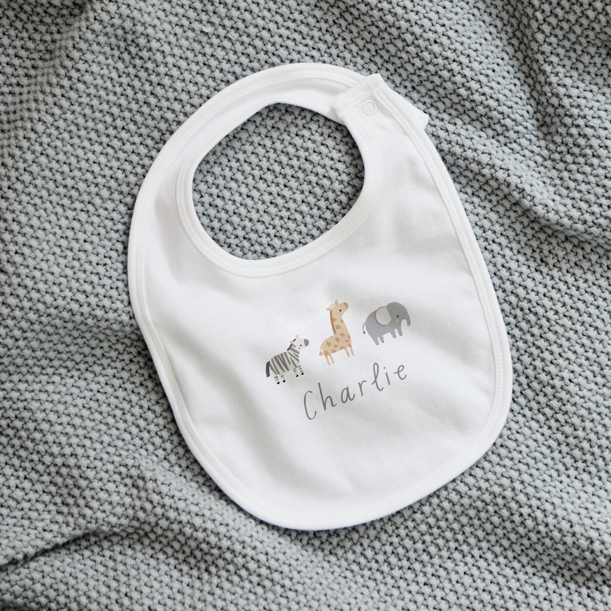Personalised Welcome to the World Bib