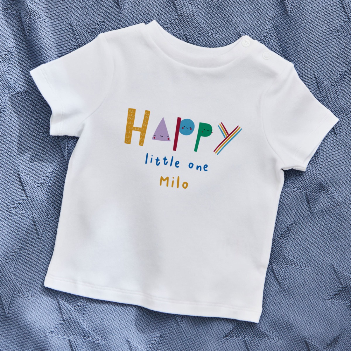 Personalised Happy Little One T-Shirt