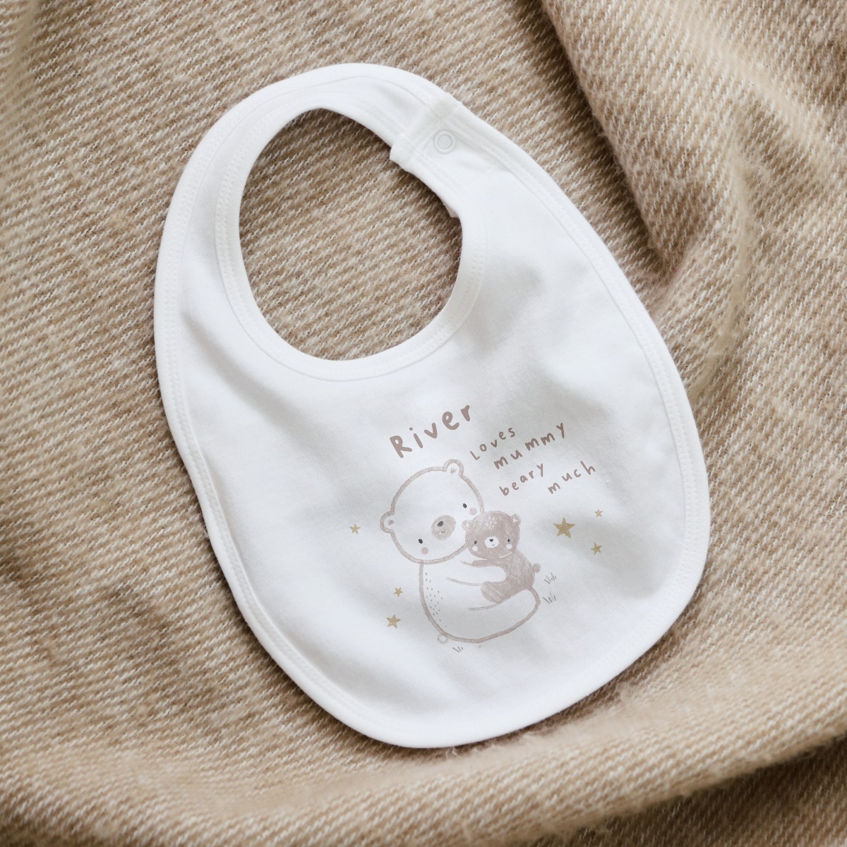 Personalised Mother’s Day Bear Bib