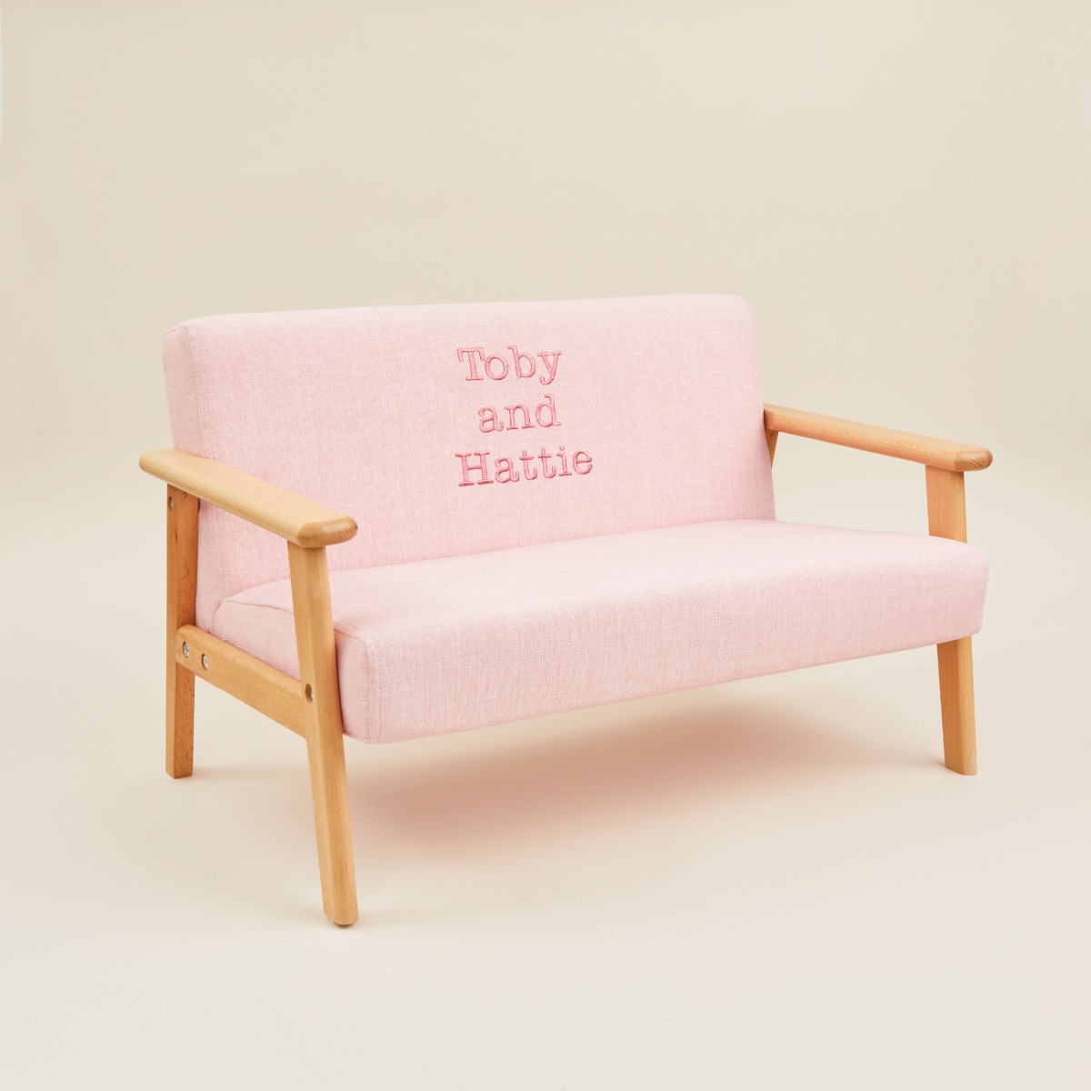 Personalised Pink Children’s Sofa