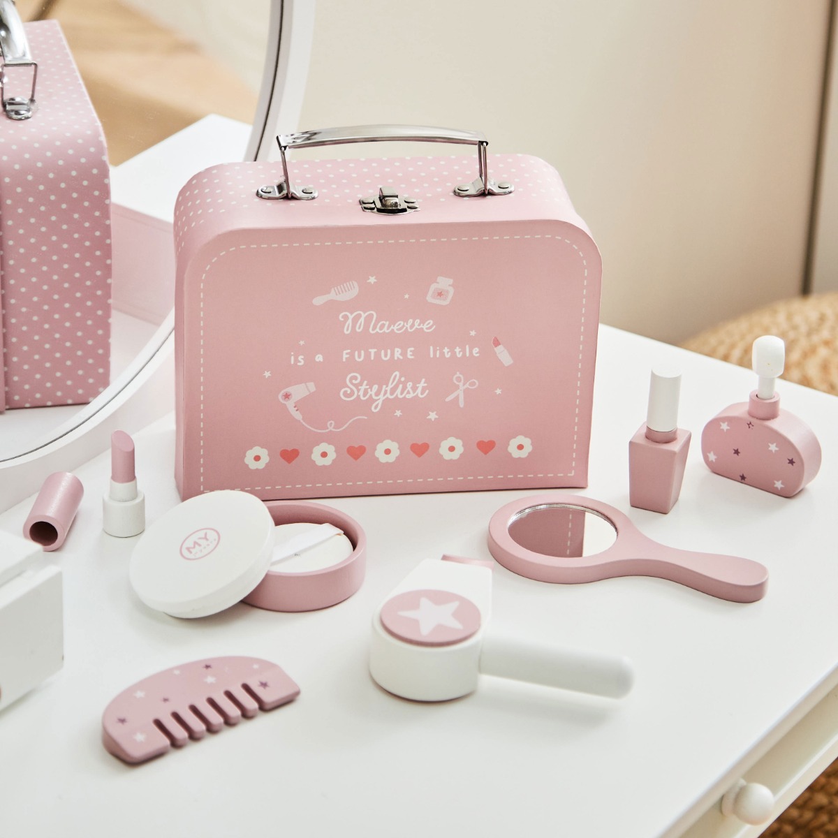 Personalised Vanity Play Set with Carry Case
