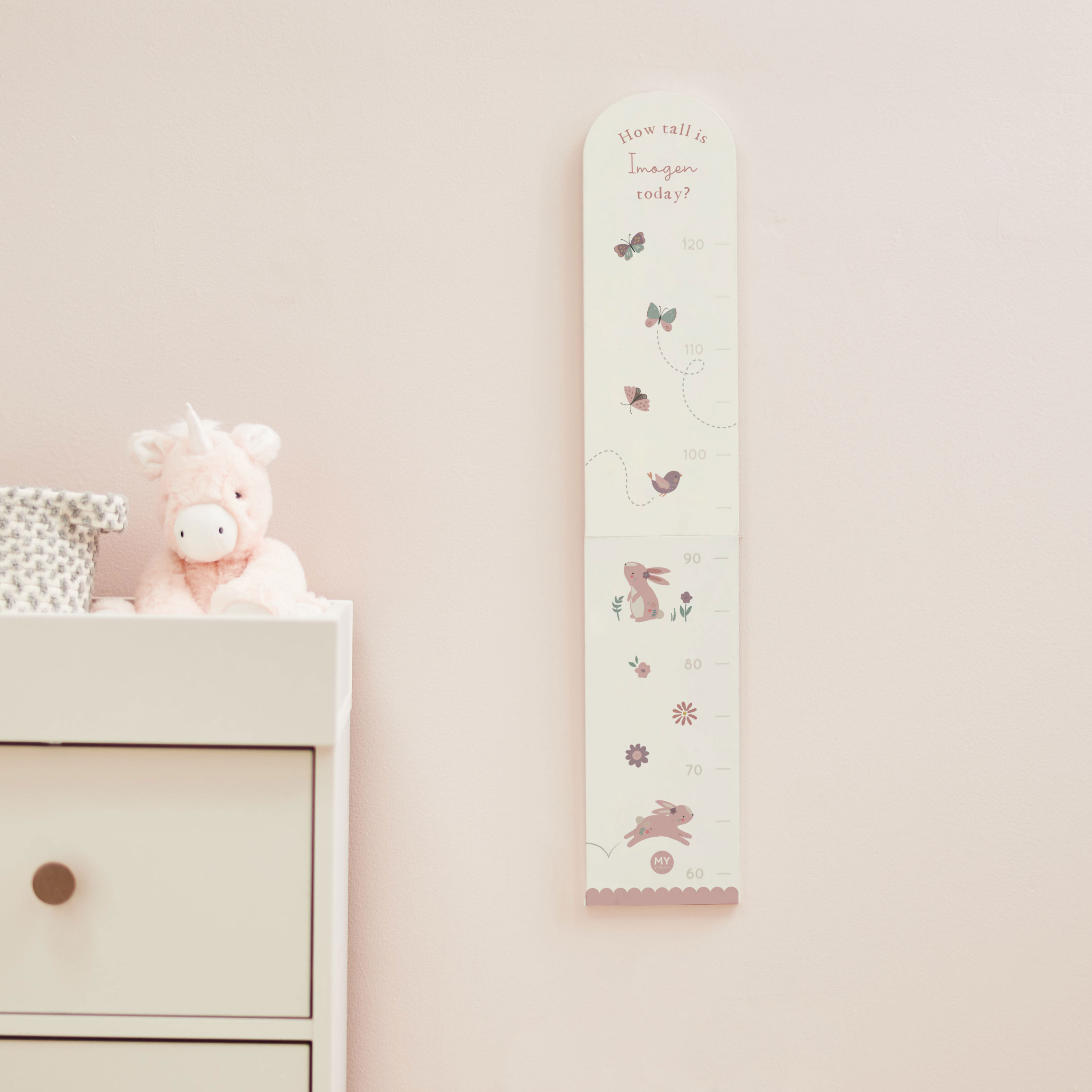 Personalised Woodland Height Chart