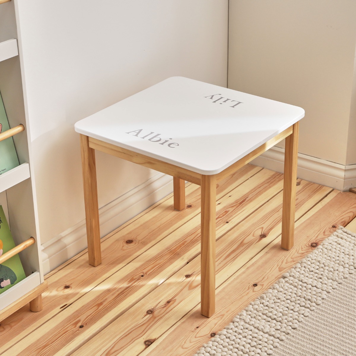 Personalised Children’s Wooden Table