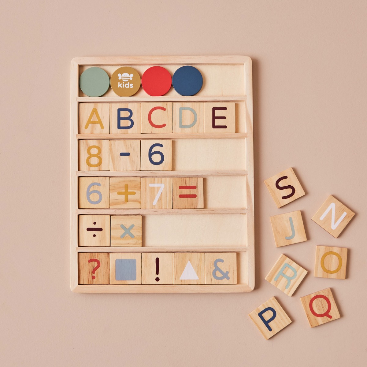 Just Bee Kids Wooden Alphabet Puzzle