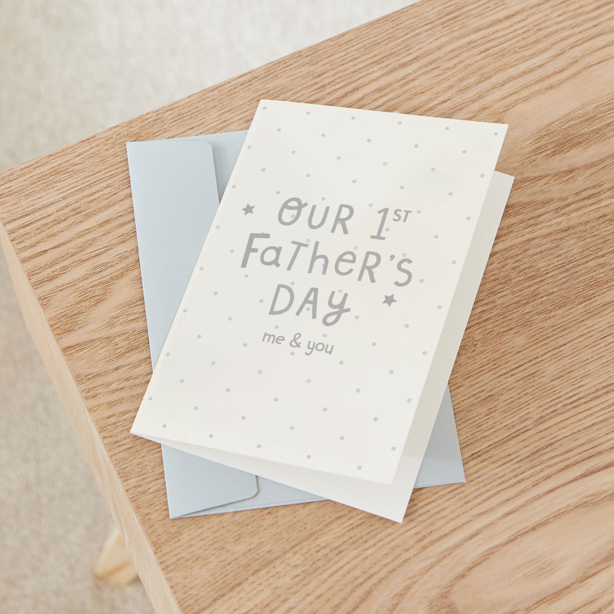 Personalised Our 1st Father’s Day Card