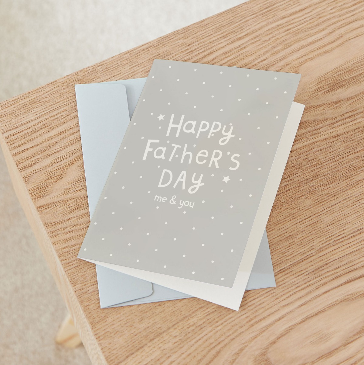 Personalised Happy Father’s Day card