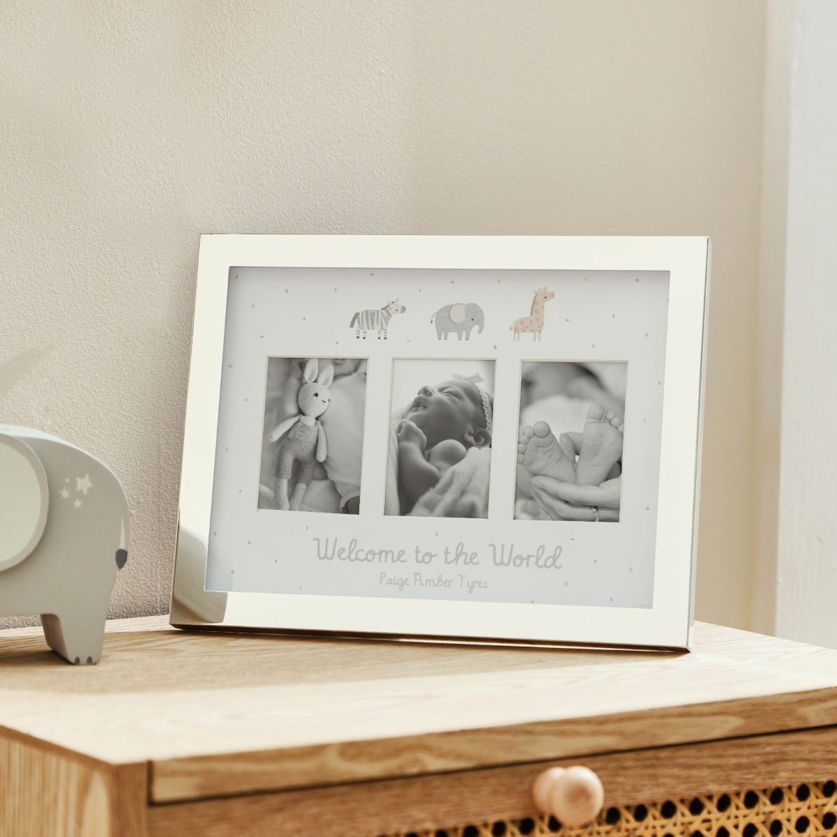 Image of Personalised Welcome to the World Photo Frame