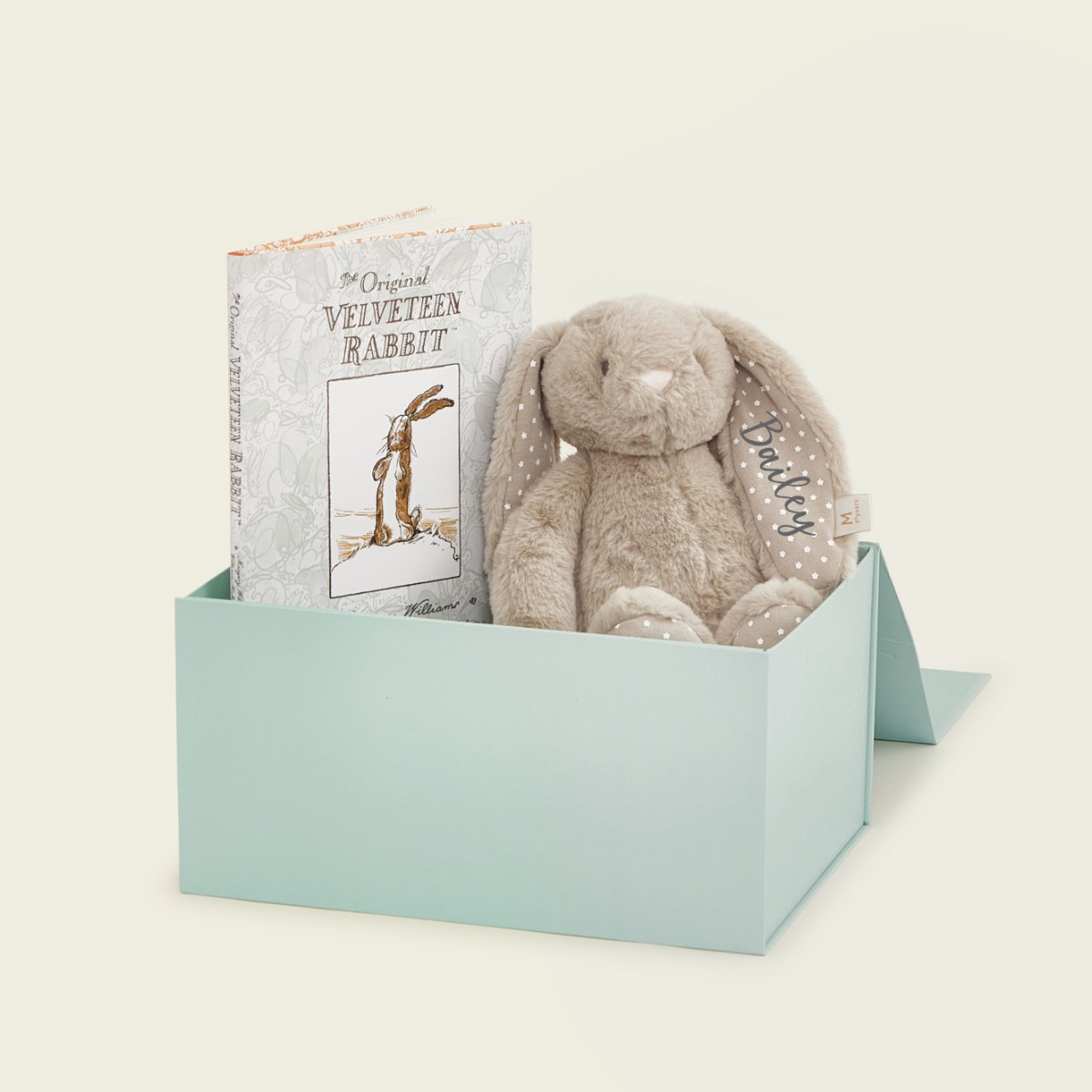 Personalised Bunny Read and Cuddle Gift Set