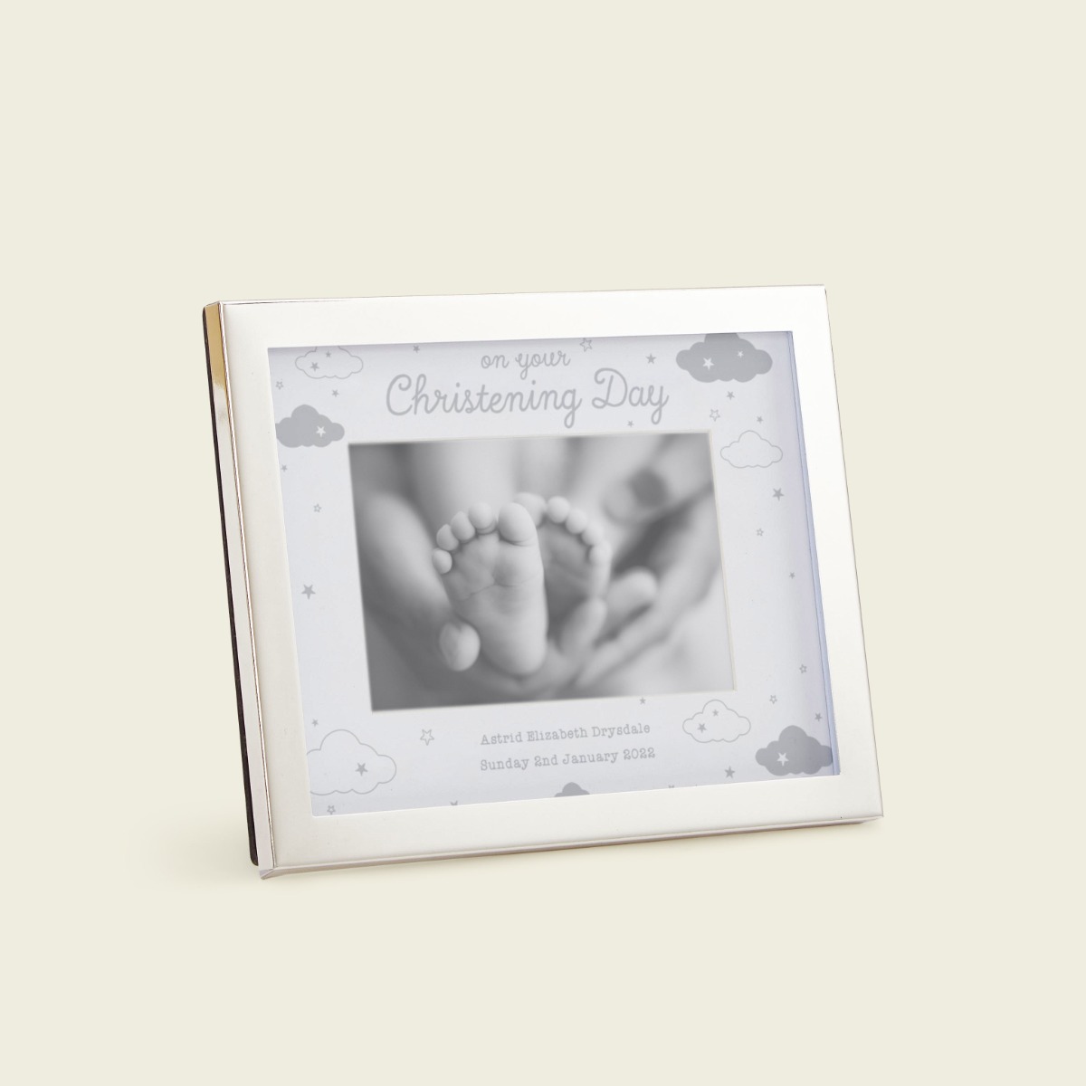 Image of Personalised On Your Christening Day Photo Frame