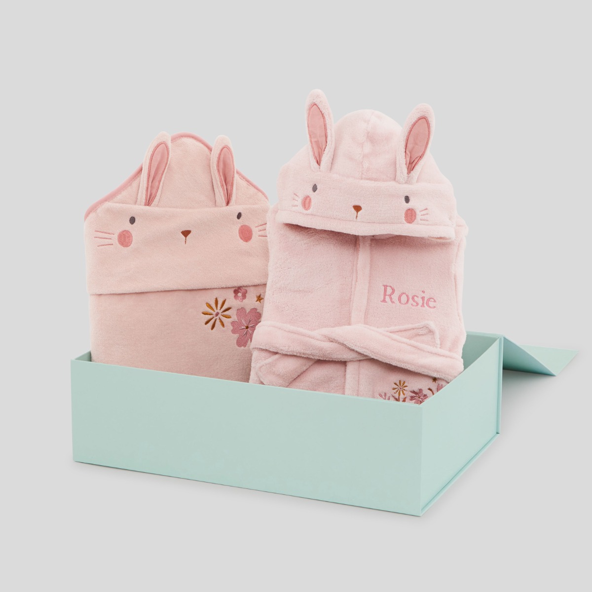 Personalised Bunny Splash and Snuggle Gift Set