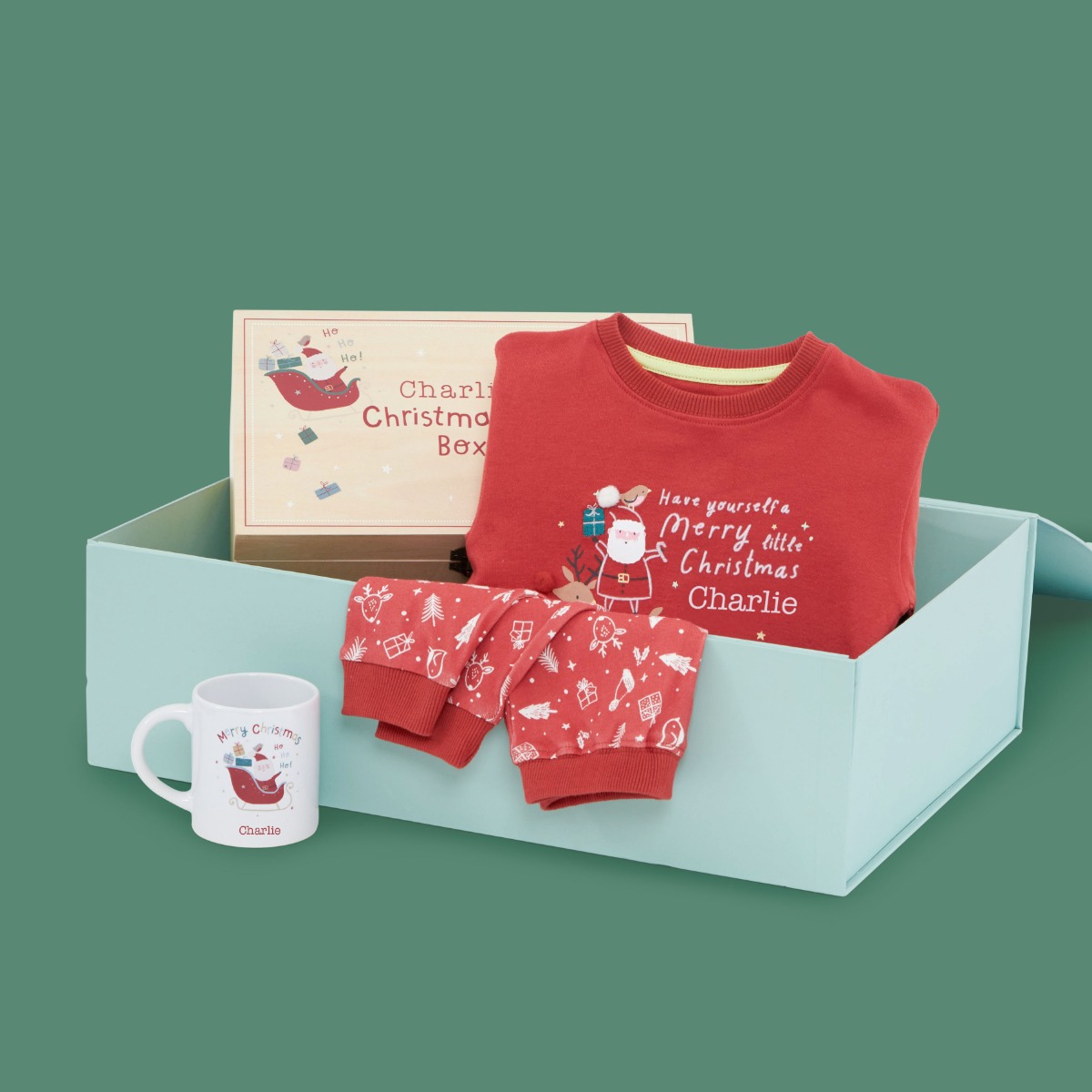 Personalised Christmas Eve Essentials Gift Set