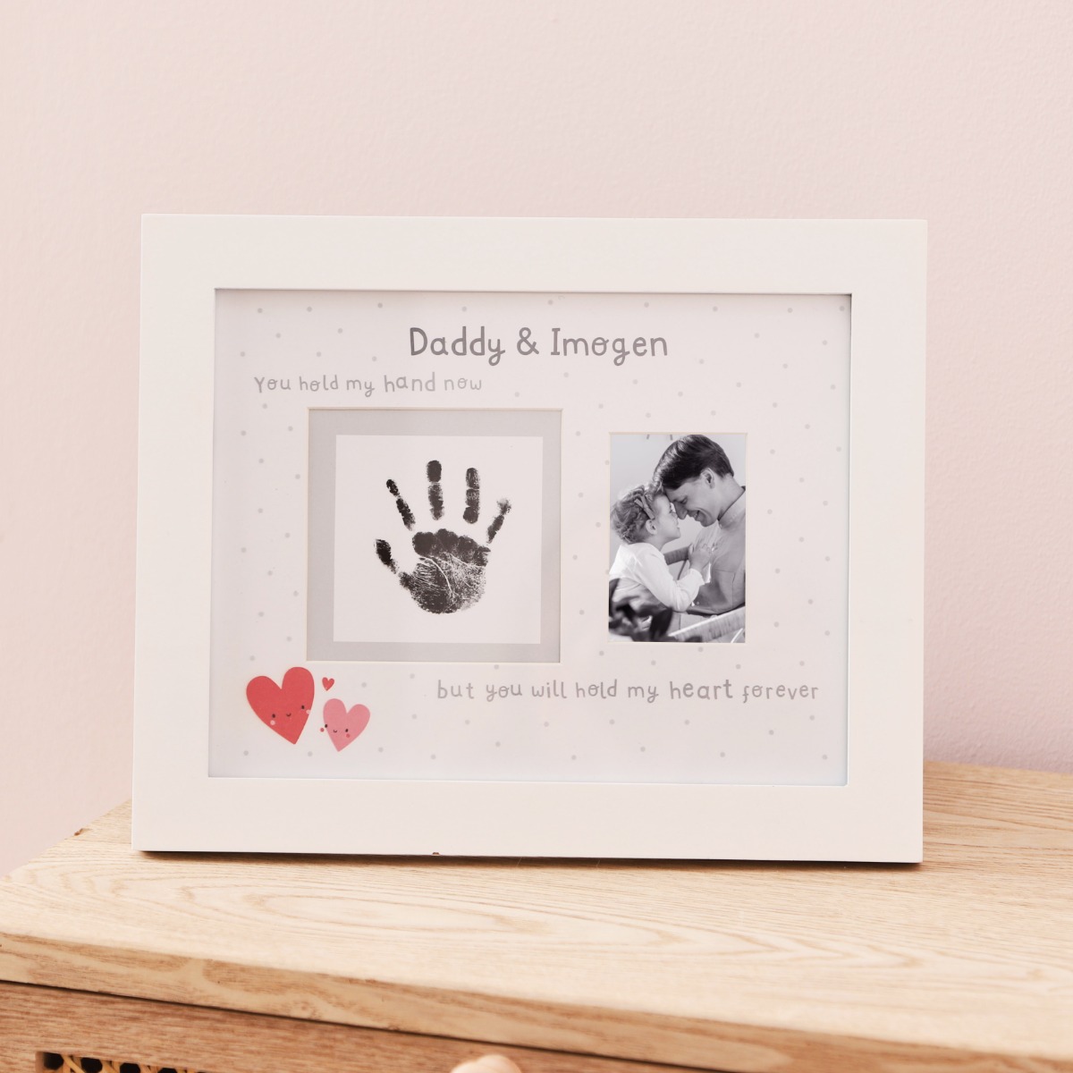 Personalised Valentine’s Day Handprint Frame