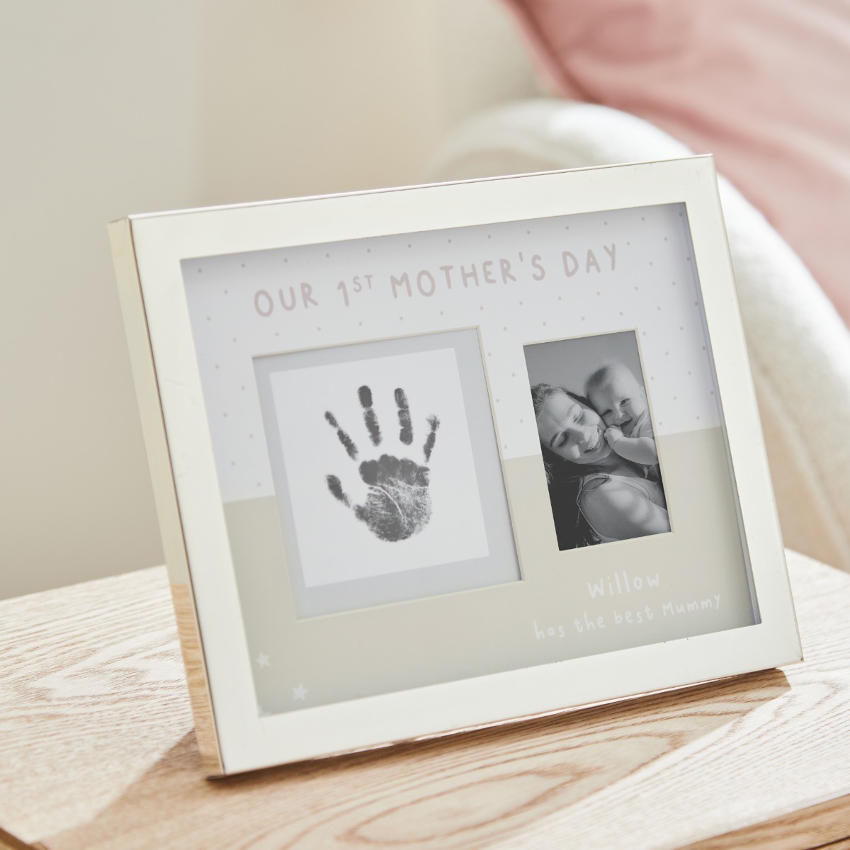 Personalised Our 1st Mother’s Day Handprint Frame