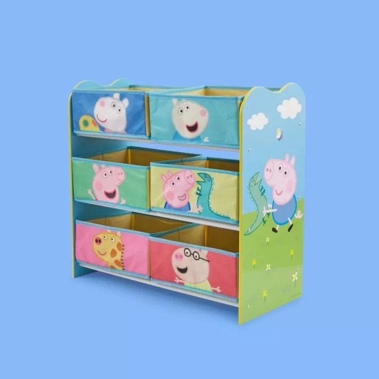 Personalised Peppa Pig Storage Unit