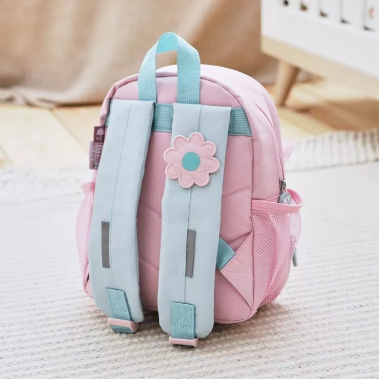 Personalised Mini Pink Bunny Backpack