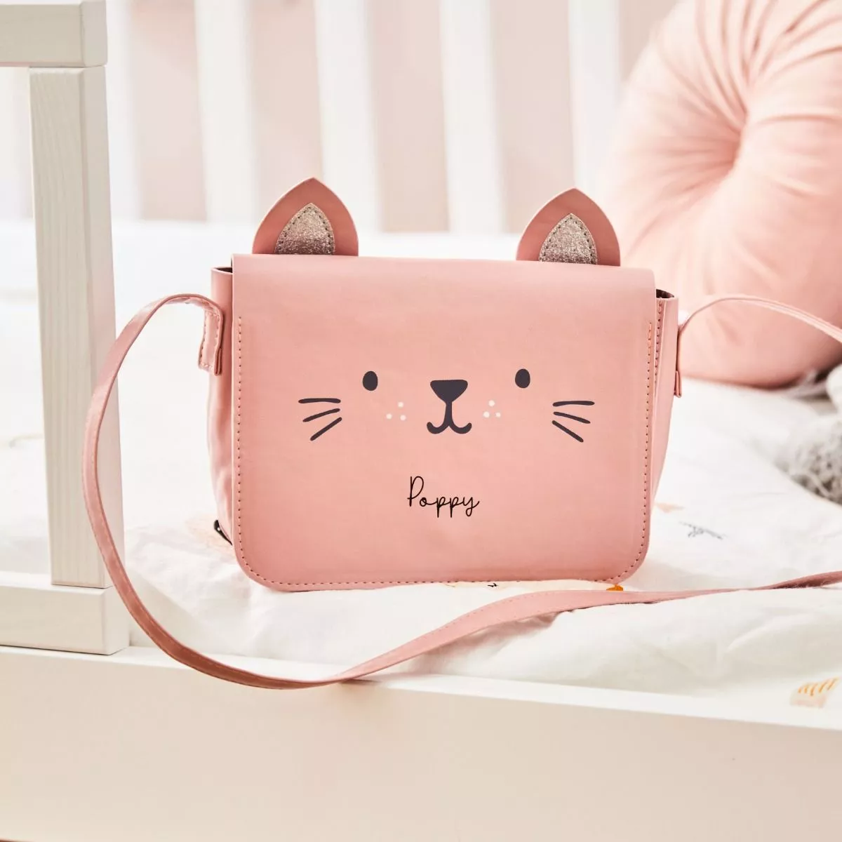 Personalized Mouse Crossbody Purse, Leather Toddler Purse, Bag with Mouse  Ear For Little Girls,Girl Birthday Gift, Mini Toddler Bag - Amazon.com