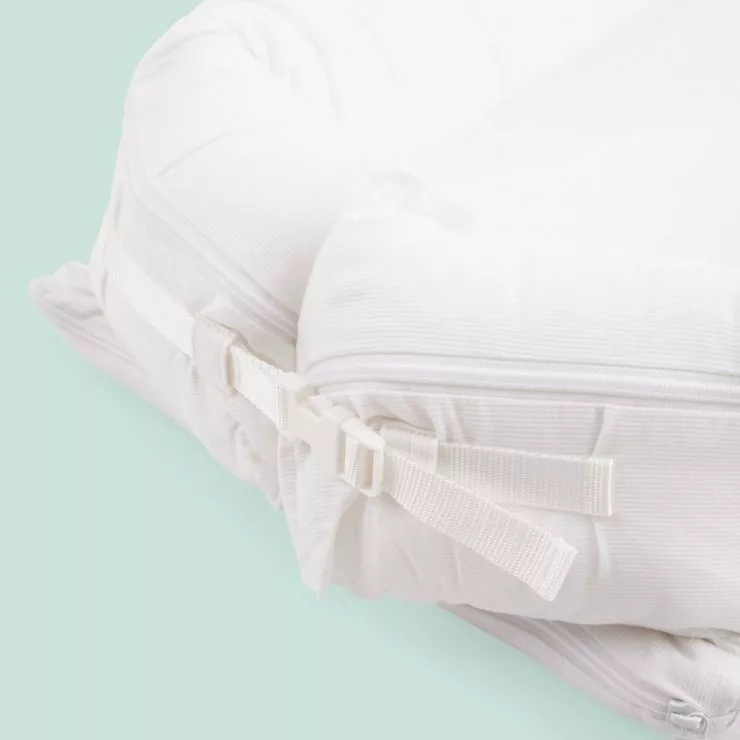 Personalised White Safari Design DockATot Baby Bed
