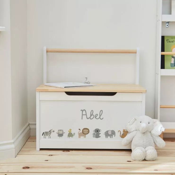 Personalised Welcome to the World Toy Bench