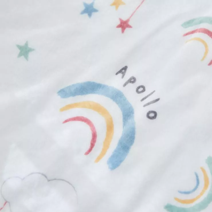 Personalised Pride & Joy Fleece Baby Blanket