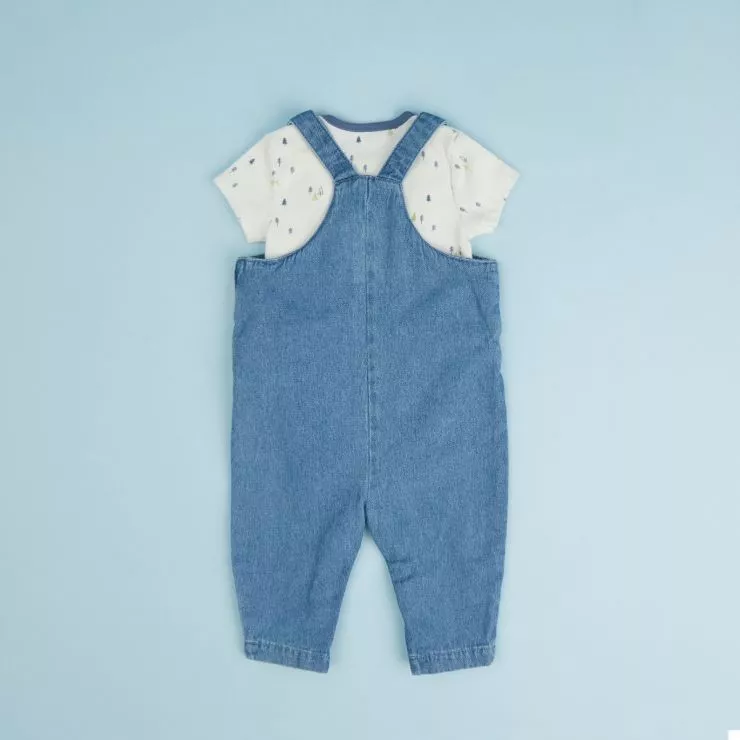Personalised Forest Design Denim Outfit Set