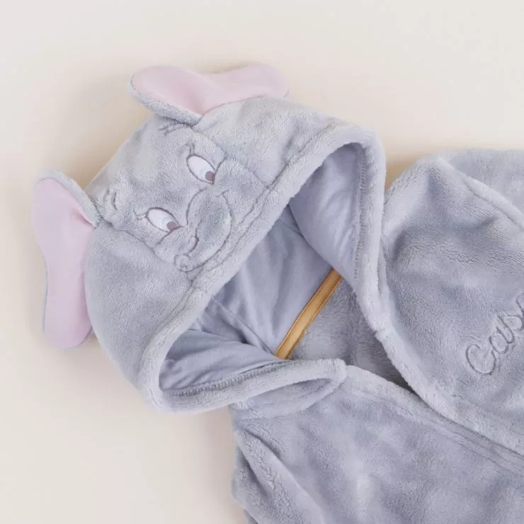 Personalised Disney Dumbo Fleece Dressing Gown