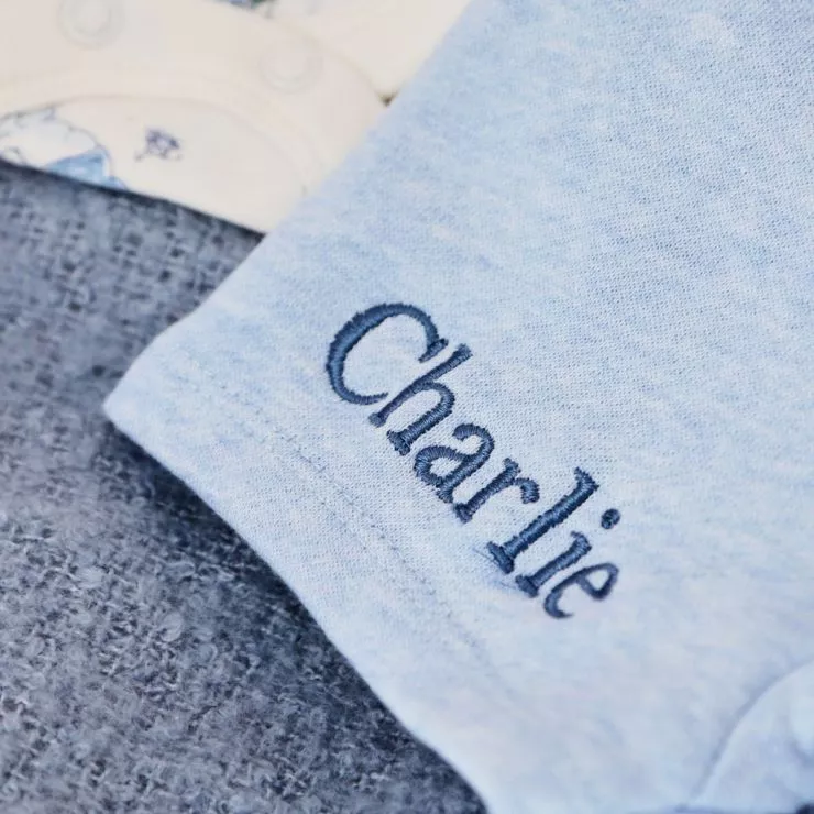 Personalised Peter Rabbit Baby Outfit Set