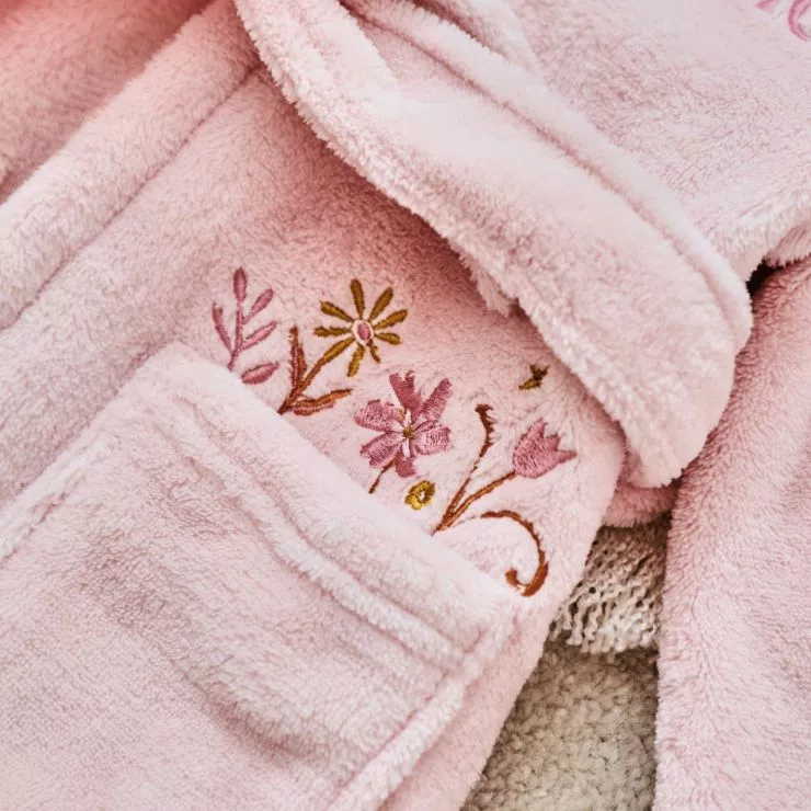 Personalised Pink Bunny Robe
